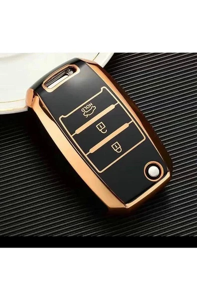 Kia Rio Ceed Cerato Sportage Lüks Anahtar Koruma Kılıfı Sustalı Model ürün görseli