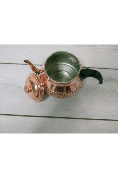 Kıvraklar Semaver ve Bakırcılık Bakır Semaver Demliği - Resim 3