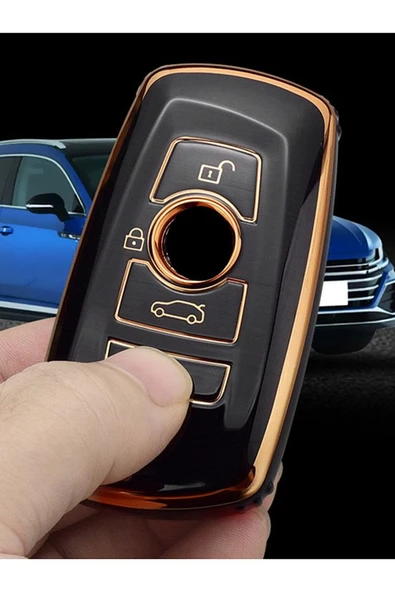 Bmw F10 F20 F30 X3 X4 G20 G30 F11 F25 F31 F34 M4 I3 Uyumlu Oto Anahtar Kılıfı - Resim 3