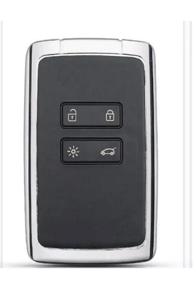 Renault Clio 5 Megane 4 Kadjar Silikon Anahtar Koruma Kılıfı Beyaz Renk (sadece Renault Grup Uyumlu) - Resim 2