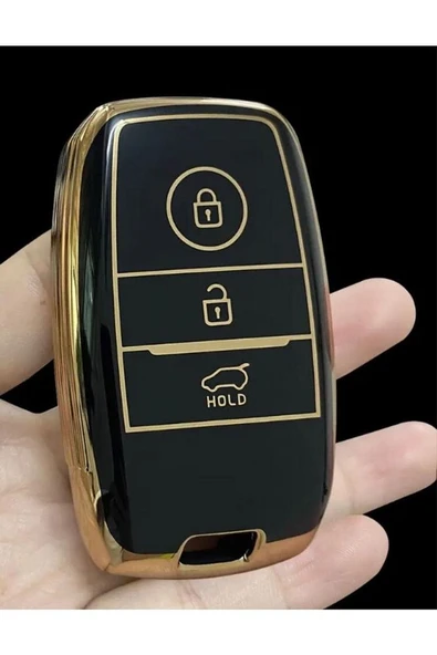 Kia Rio Ceed Soul Sportage Sorento Carens Picanto Lüks Anahtar Kılıfı 3 Tuşlu 2.resime Bakınız ürün görseli