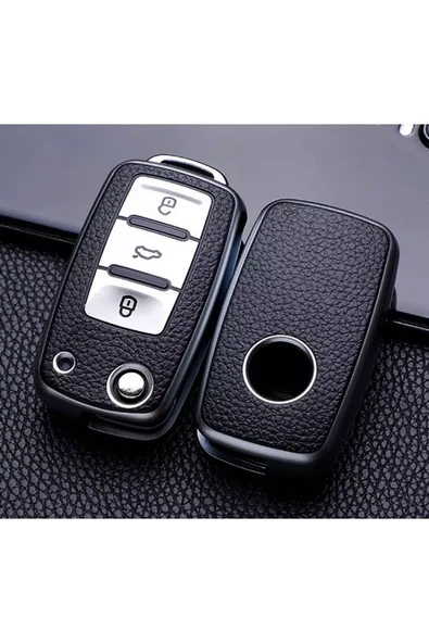 Passat Amarok Transporter Lüks Anahtar Koruma Kabı Kılıfı Gümüş Renk Anahtar Teyiti Yapınız Lütfen ürün görseli
