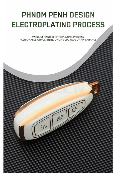 Ford Focus Fiesta Kuga Mondeo Grand Galaxy C-max B-max S-max Rs Uyumlu Oto Anahtar Kılıfı - Resim 2