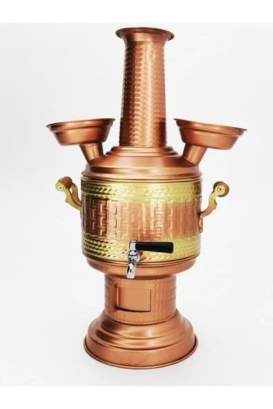 Zarifiş Bakır Semaver 5 lt ürün görseli