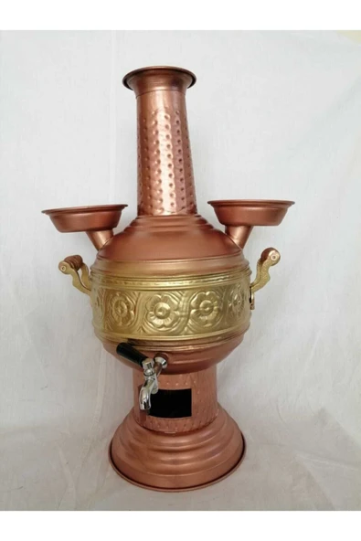 HK-TEDARİK Bakır Semaver Tombul ürün görseli