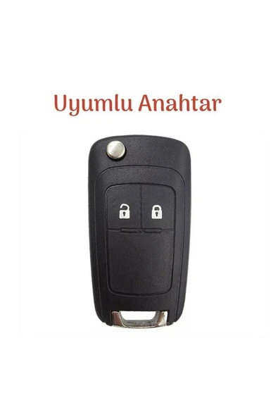 Opel Astra J Corsa D Corsa E Insignia Mokka Meriva 2 Tuslu Silikon Anahtar Kılıf 2.resime Bakınız - Resim 2