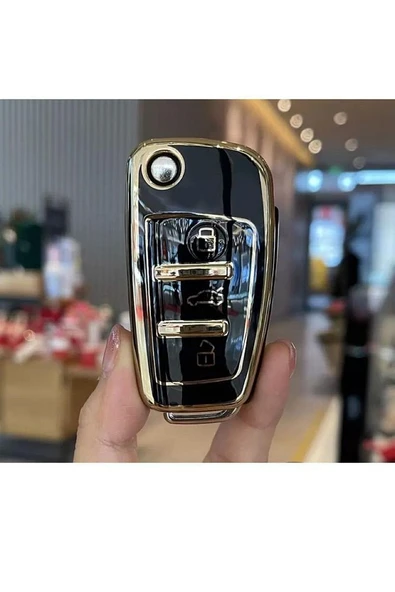 Audi A1 A3 8p 81 A4 A5 B6 B7 B8 A6 A7 C5 C6 4f Q3 Q5 Q7 8v Anahtar Koruma Kılıf 2.resime Bakınız ürün görseli