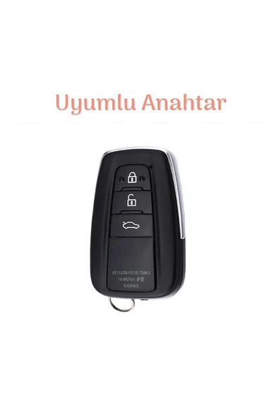 Toyota C-hr Corolla Rav4 Land Cruiser Sustasız Anahtar Koruma Kılıfı 2.resime Bakınız - Resim 2