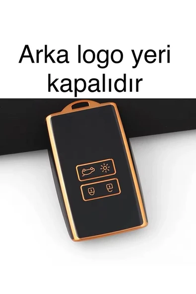 Renault Clio 5 Megane 4 Captur Kaleos Kadjar Anahtar Koruma Kılıfı 2.resime Bakınız ürün görseli