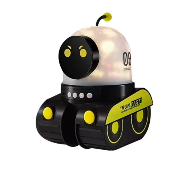 Ozmik LED gece lambası yıldızlı gökyüzü projektör Galaxy Robot projeksiyon lambasıMüzik Çalar ürün görseli