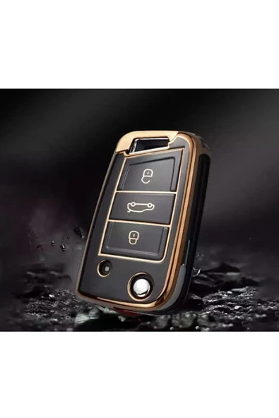 Skoda Octavia Karoq Süper B Anahtar Kılıfı Sustalı Model - Resim 2