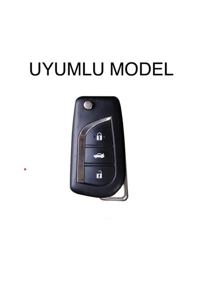 Toyota Corolla Auris Yaris Verso Avensis Hilüx Anahtar Koruma Kılıfı - Resim 2