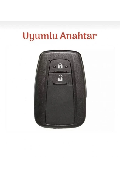 Toyota Corolla Prius Camry C-hr Rav4 Land Crusiser 2 Tuslu Anahtar Koruma Kılıfı 2.resime Bakınız - Resim 2