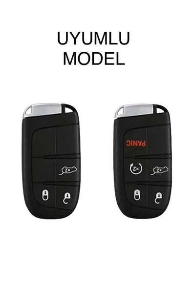 Fiat 500 X 5001 Egea Cross Akıllı Lüks Anahtar Kılıfı Beyaz Uyumlu 2.resime Bakınız - Resim 2