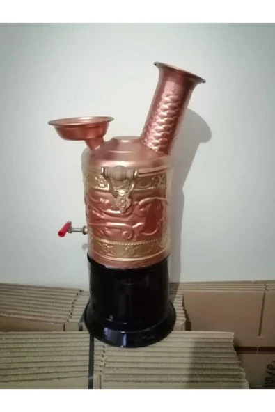 HK-TEDARİK Bakır Semaver 4 Litre - Resim 2