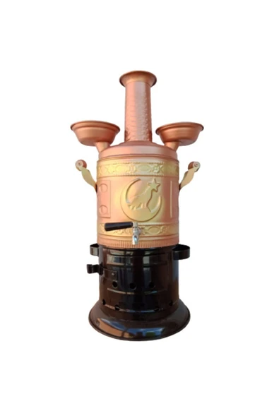 Kıvraklar Semaver ve Bakırcılık Bakır Semaver 5 Lt Hilal Ve Bozkurt ürün görseli