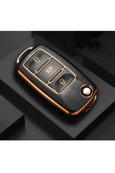 Leon Mk2 Golf 6 Scirocco Caddy Polo Uyumlu Lüks Anahtar Koruma Kılıfı Açıklamayı Okuyunuz Lütfen ürün görseli