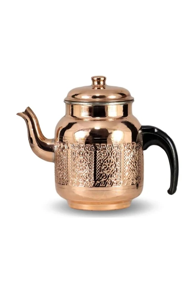 Kıvraklar Işlemeli Kahveci DEMLİĞİ 1,40 Lt ürün görseli