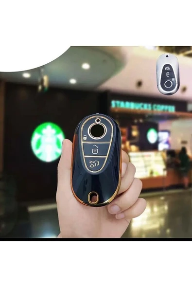 Mercedes Benz C S Sınıf W206 W223 S350 C260 C300 S400 S450 S500 Lüks Anahtar Koruma Kılıfı ürün görseli