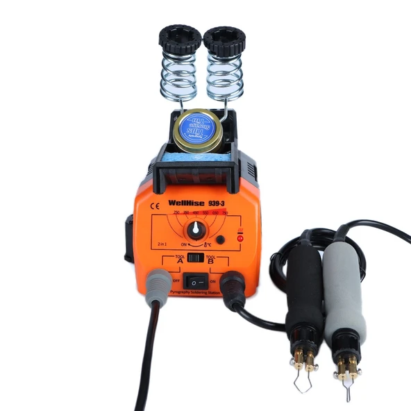 WellHise Yıhua 939-3 Çift Kollu Ahşap Yakma Makinesi - 3