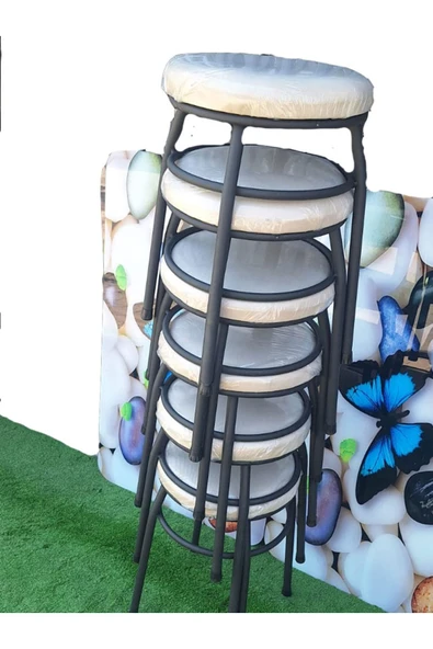 6'lı Tabure Statik Ayaklı - 4