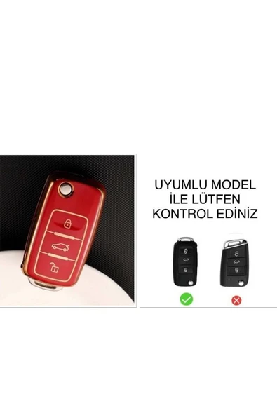 Vw Transporter Polo Caddy Lüks Anahtar Koruma Kılıf Lütfen Görsel Ile Anahtar Teyiti Yapınız ürün görseli