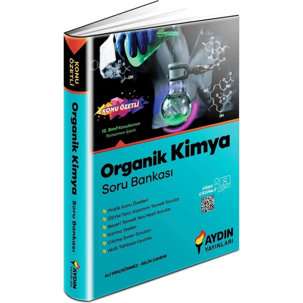Aydın Yayınları Organik Kimya Konu Özetli Soru Bankası