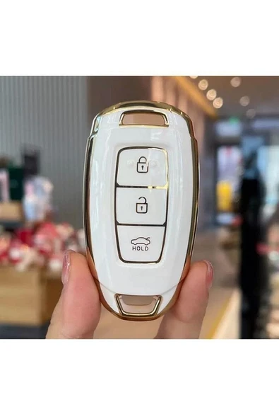 Hyundai I30 Ix25 Ix35 Kona Elantra Accent Santa Fe Anahtar Koruma Kılıf 2.resime Bakınız ürün görseli
