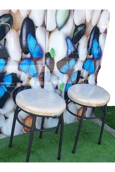 2'li Tabure Statık Ayaklı - 3