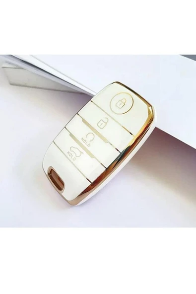 Kia Rio Sonet Sorento Optima Forte Niro Sportage 4 Tuşlu Anahtar Koruma Kılıfı 2.resime Bakınız ürün görseli