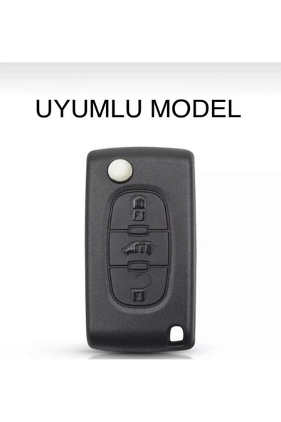 Citröen Xsara Picasso C5 C6 C8 Anahtar Koruma Kılıfı 3 Tuşlu 2.resime Bakınız - Resim 2