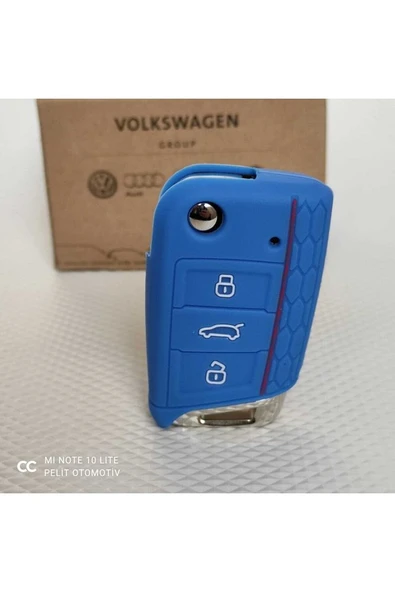 Volkswagen, Skoda, Seat Anahtar Kılıfı Silikon () - Resim 2