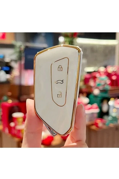 Skoda Octavia 2021 Model Lüx Kaliteli Anahtar Koruma Kılıfı (kabı) 1.sınıf Üründür ürün görseli