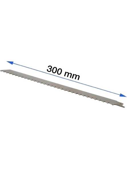 Gfb Paslanmaz Tilki Kuyruğu Kemik Testere Bıçağı Ağzı Yedeği 300 mm 2282 - Resim 3