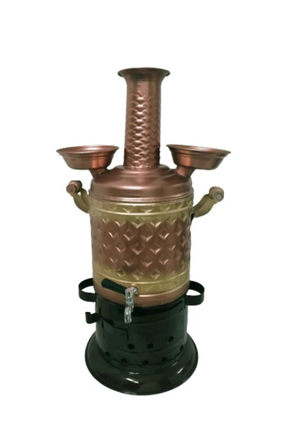 Kıvraklar Semaver ve Bakırcılık Bakır Semaver Sobalı 5 lt ürün görseli