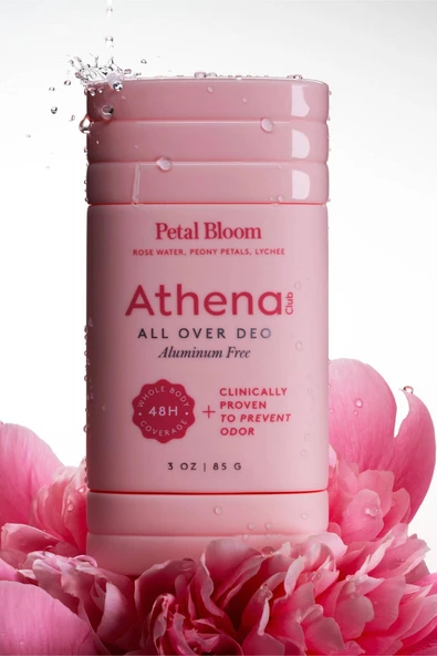 Athena Club Petal Bloom Alüminyumsuz Tüm Vücut Stick Deodorant 85GR - 3