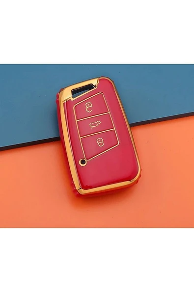 Skoda Super B Octavia Kodiaq Tpu Anahtar Kılıfı Sustasız Model ürün görseli