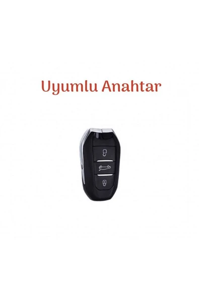 Citroen C4 C5 C3 Aircross Anahtar Kılıfı Anahtarsız Çalıştırma - Resim 5