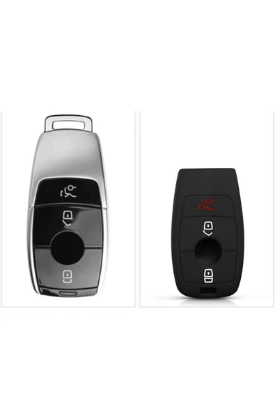 Mercedes B C E Sınıfı C180 C200 W205 W213 E300 E200 Anahtar Kılıfı - Resim 5