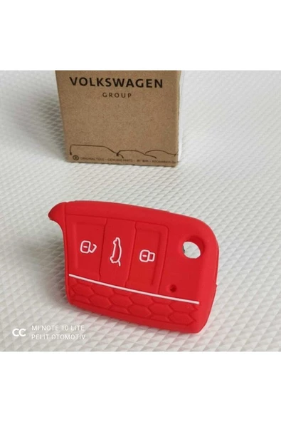Volkswagen,sokada,seat Anahtar Kılıfı Silikon (oem) - Resim 2