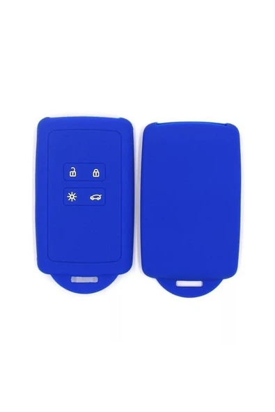 Renault Talisman Megane 4 Kadjar Captur Silikon Anahtar Kılıf (koyu Mavi Renk) ürün görseli