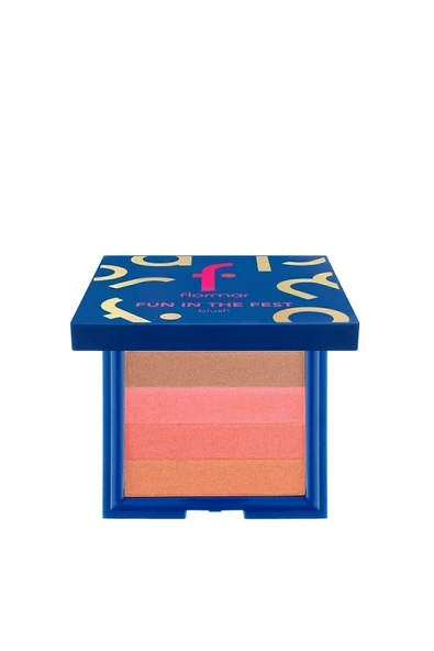 FLORMAR YOĞUN PİGMENTLİ IŞILTILI ALLIK (PEMBE) - FESTİVAL SPİRİT BLUSH-ON - 2