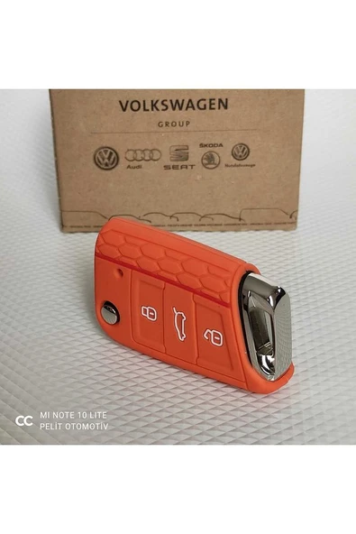 Volkswagen,skoda,seat Anahtar Kılıfı Silikon (OEM) - Resim 5