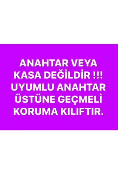 Citröen C5 Aircross Anahtar Koruma Kılıfı Anahtarsız Çaliştırma Logo Yeri Altta Olan Model Uyumlu - Resim 3