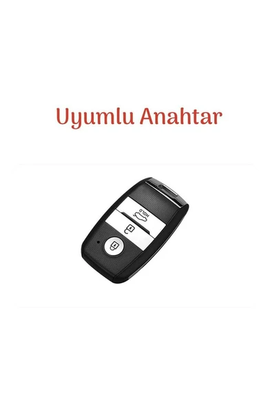 Kia Rio Ceed Sportage Stonic Sorento Picanto Soul Silikon Anahtar Kılıfı - Resim 4