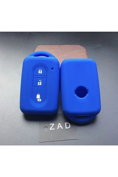 Nissan Qashqai X-trail Note Navara Micra Juke Anahtar Kılıfı Mavi - Resim 2