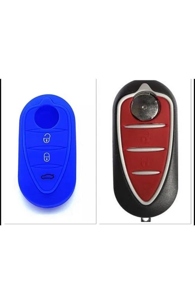 Alfa Romeo 3 Tuş Silikon Anahtar Koruma Kılıfı ürün görseli