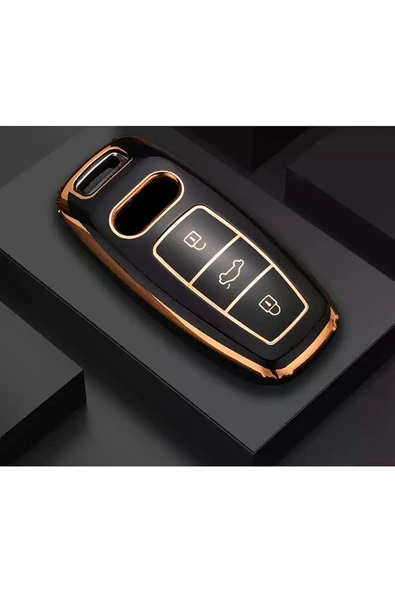 Audi A3 2021-2022 A6l A7 A8 Q8 E Tron C8 D5 Anahtar Kılıfı ürün görseli
