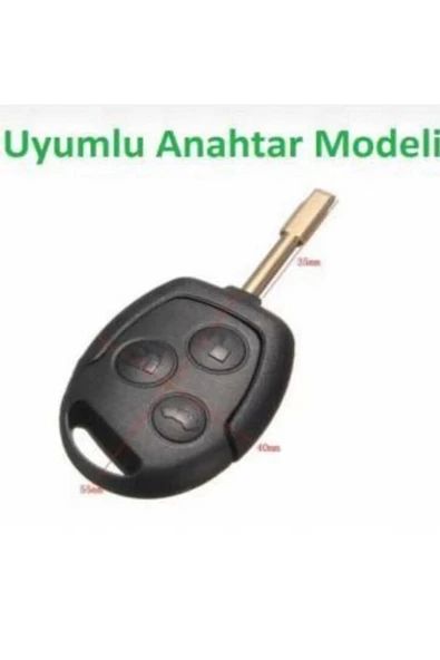 Ford Fiesta Mondeo Focus Transit Fusion Silikon Anahtar Koruma Kılıf 2.resime Bakınız - Resim 2