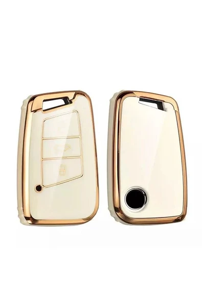 Volkswagen Passat T-roc Arteon Golf Tiguan Tpu Anahtar Kılıfı Sustasız Model ürün görseli